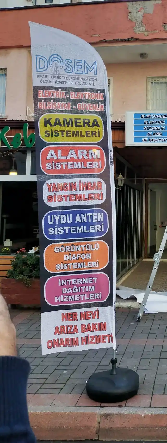 Elektrikçi Yelken Bayrağı-16